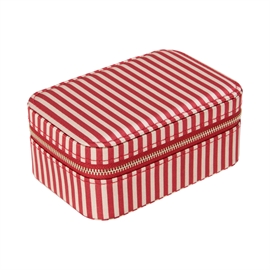 Pico Large Jewelry Box - Red Stripe  hos parfumerihamoghende.dk 